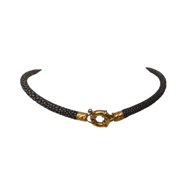 Jean-Pierre De Saedeleer (1946-2022) 18 Kt Gold Necklace with Pendant