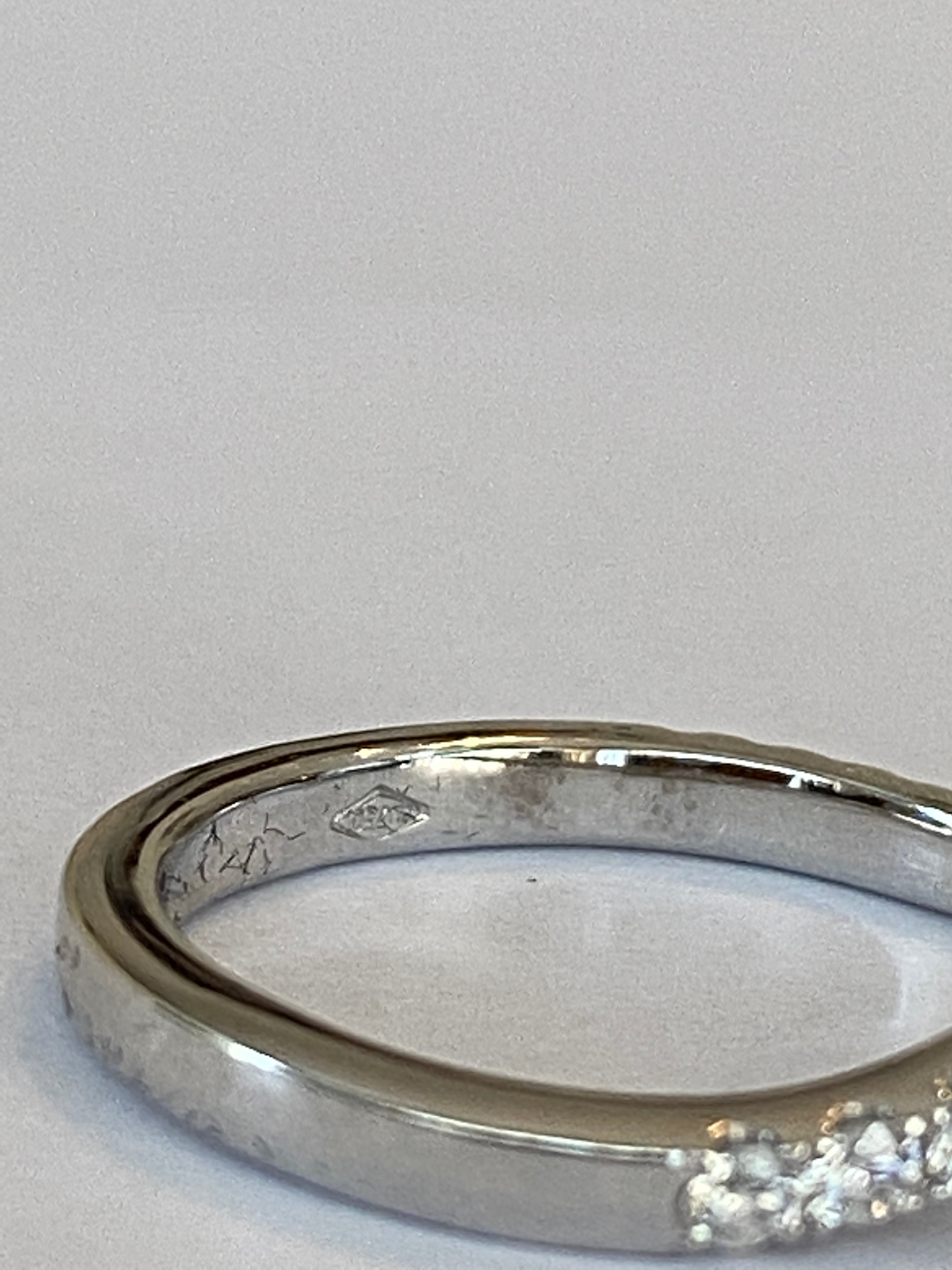 ALGT certified Natural 1.46 Carat Ural Emerald and  Diamond  White Gold Cocktail Ring