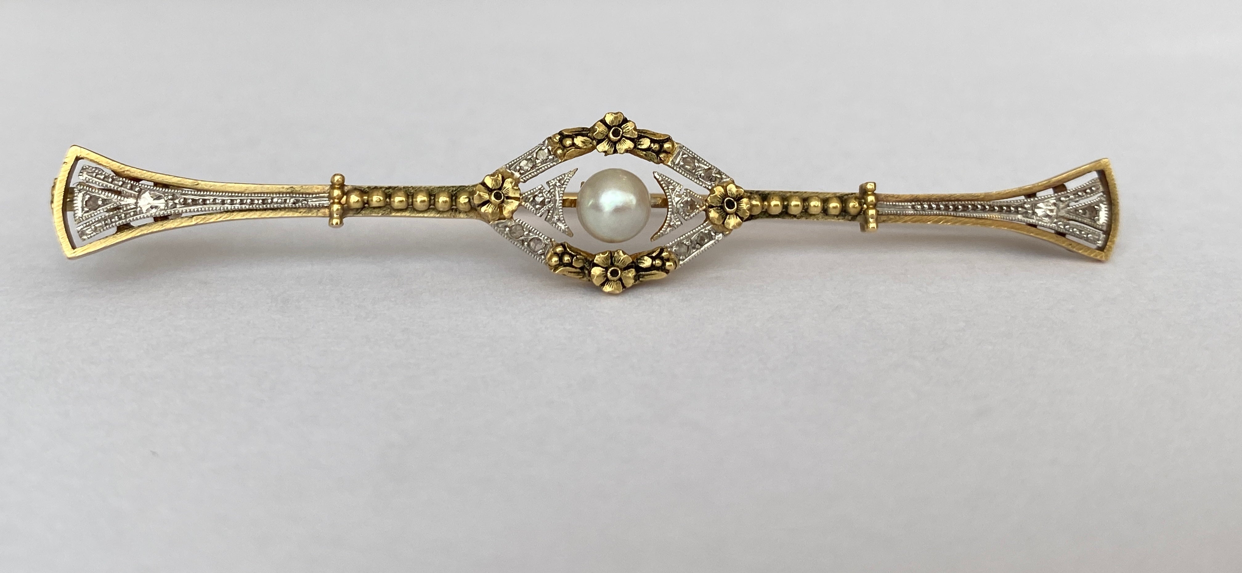 Antique French 18k Solid Gold 