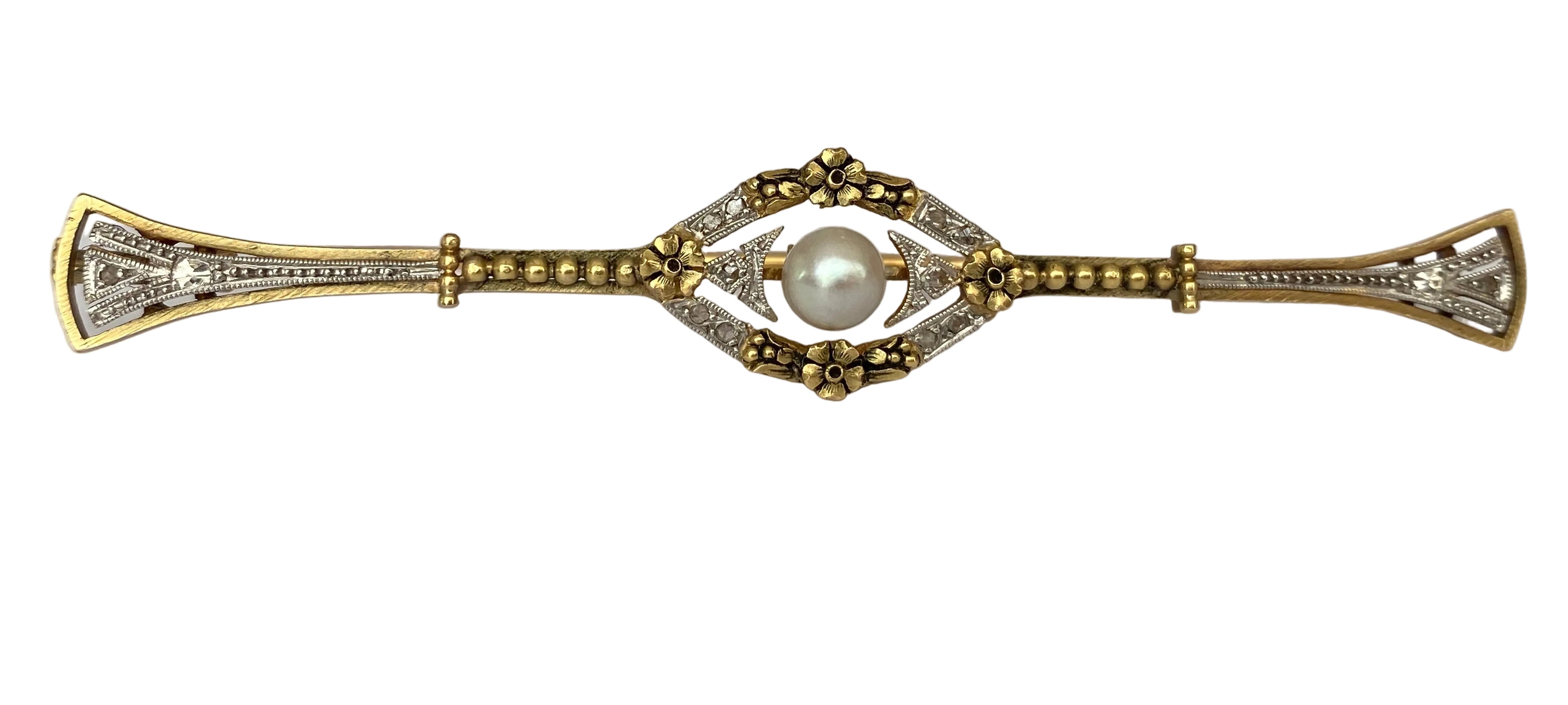 Antique French 18k Solid Gold 