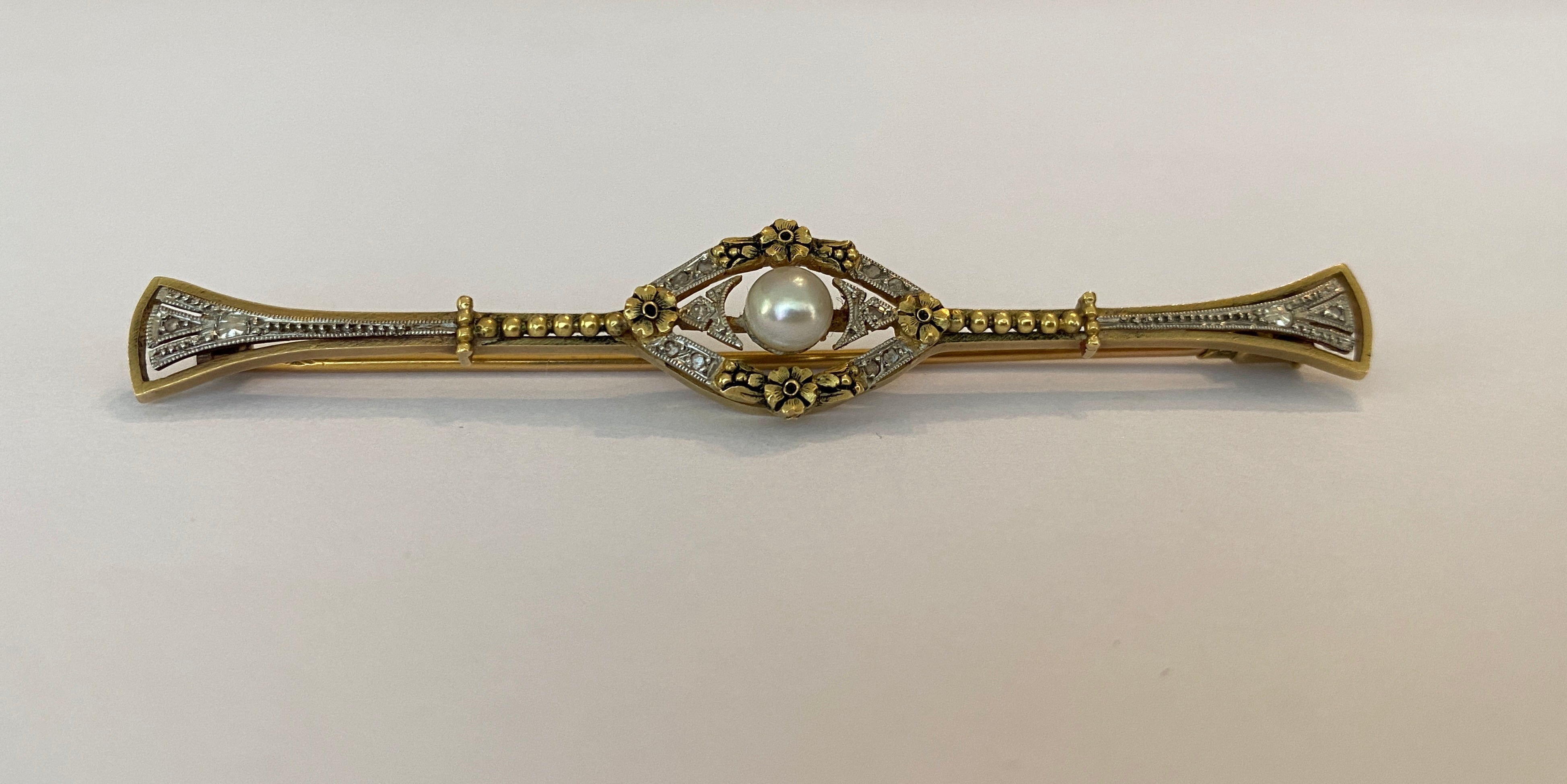 Antique French 18k Solid Gold 