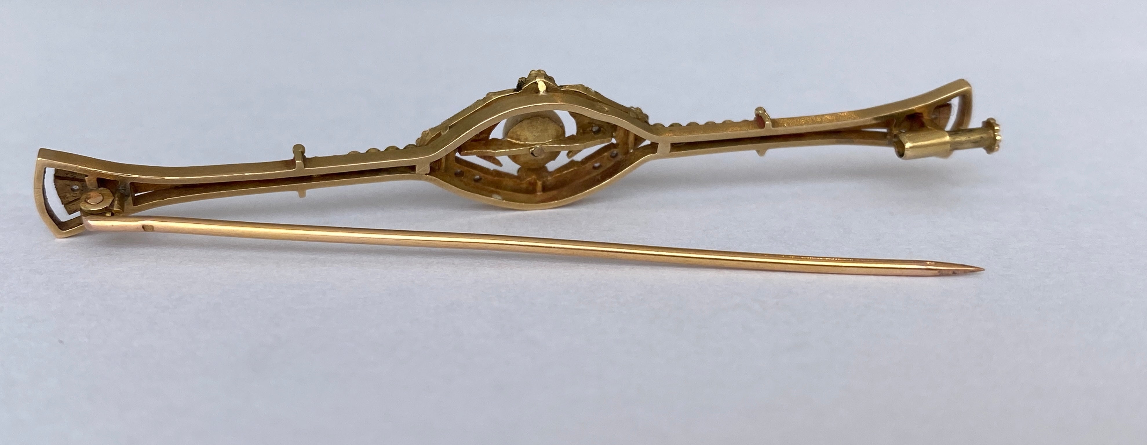 Antique French 18k Solid Gold 