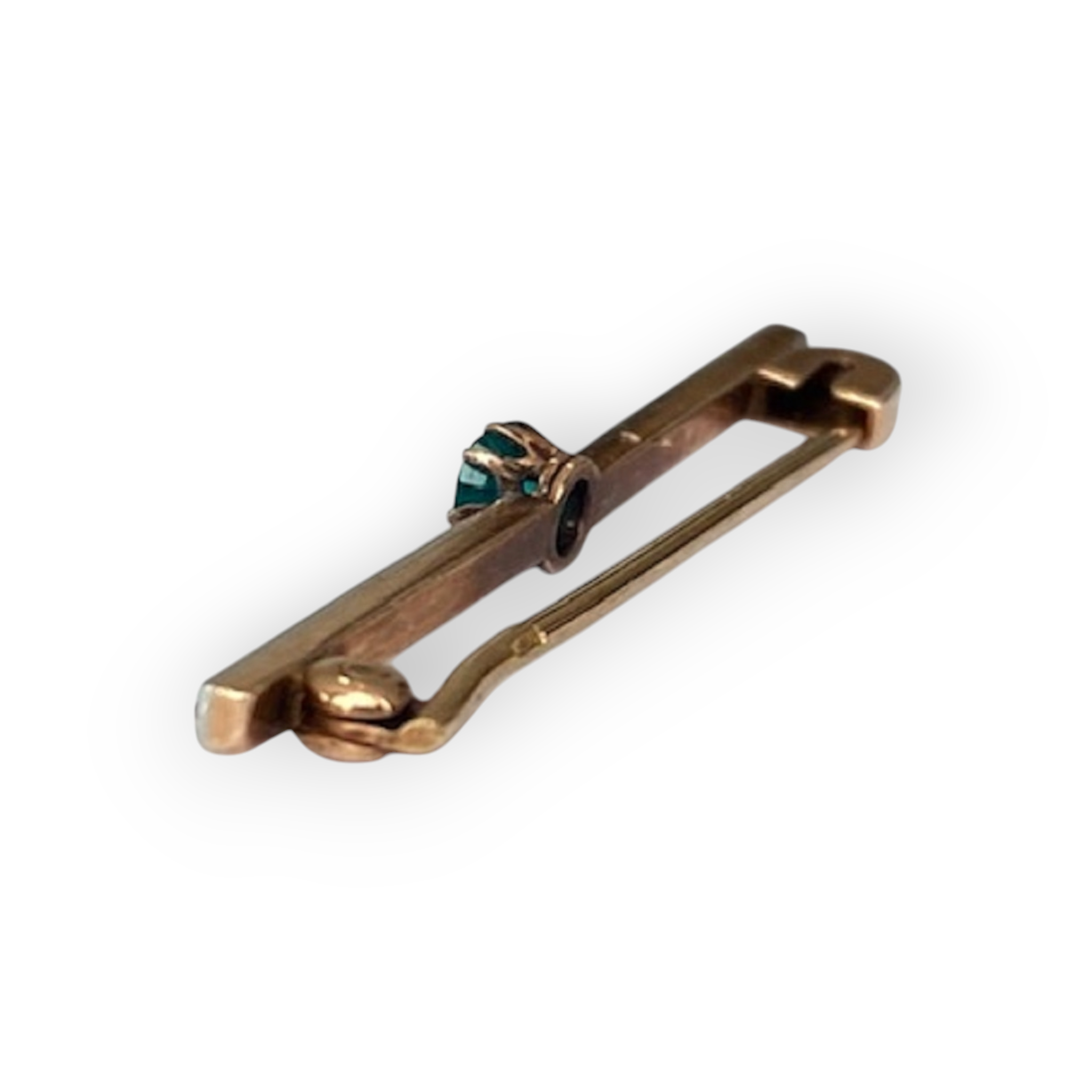 Emerald Radiance Brooch