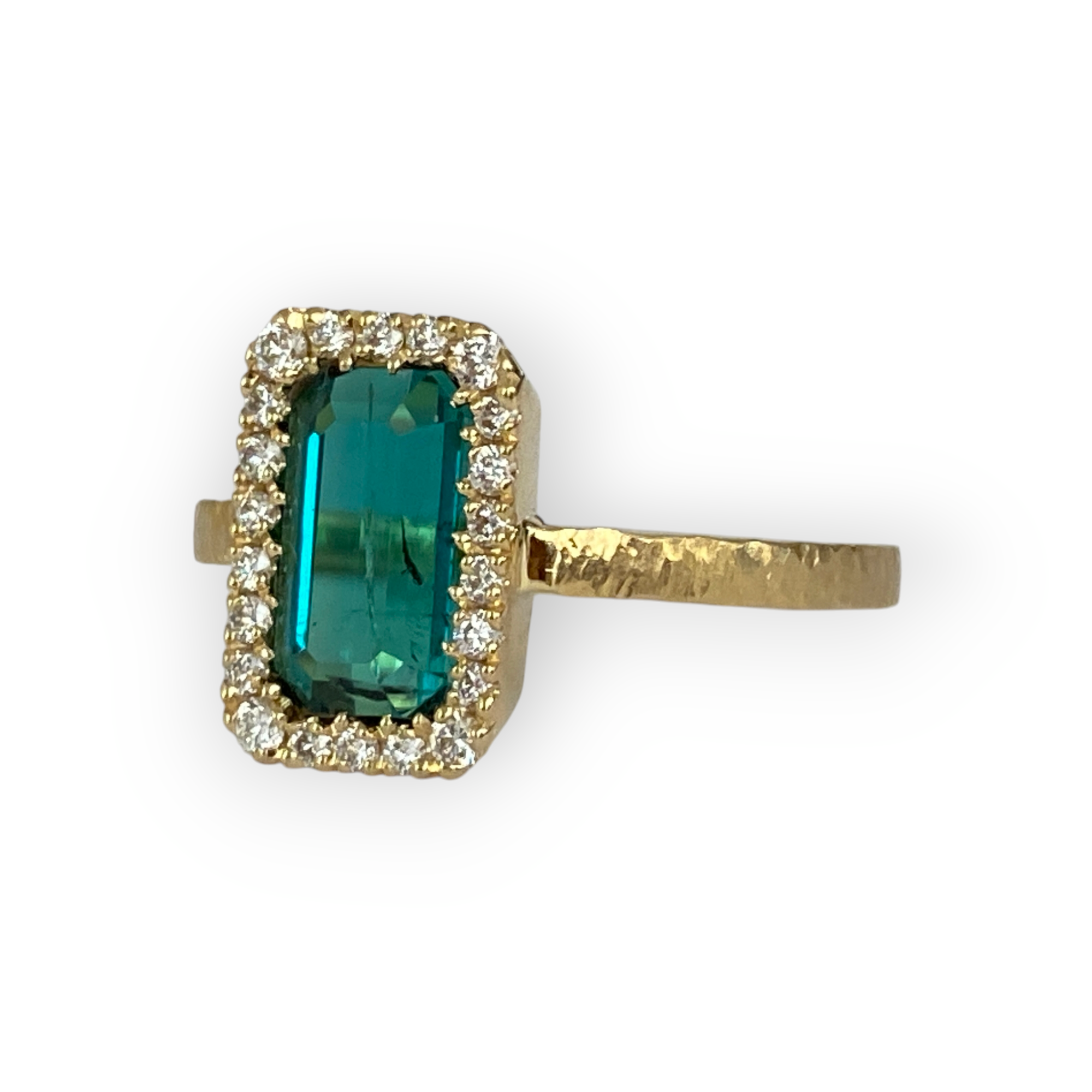 Aqua Serenade Ring