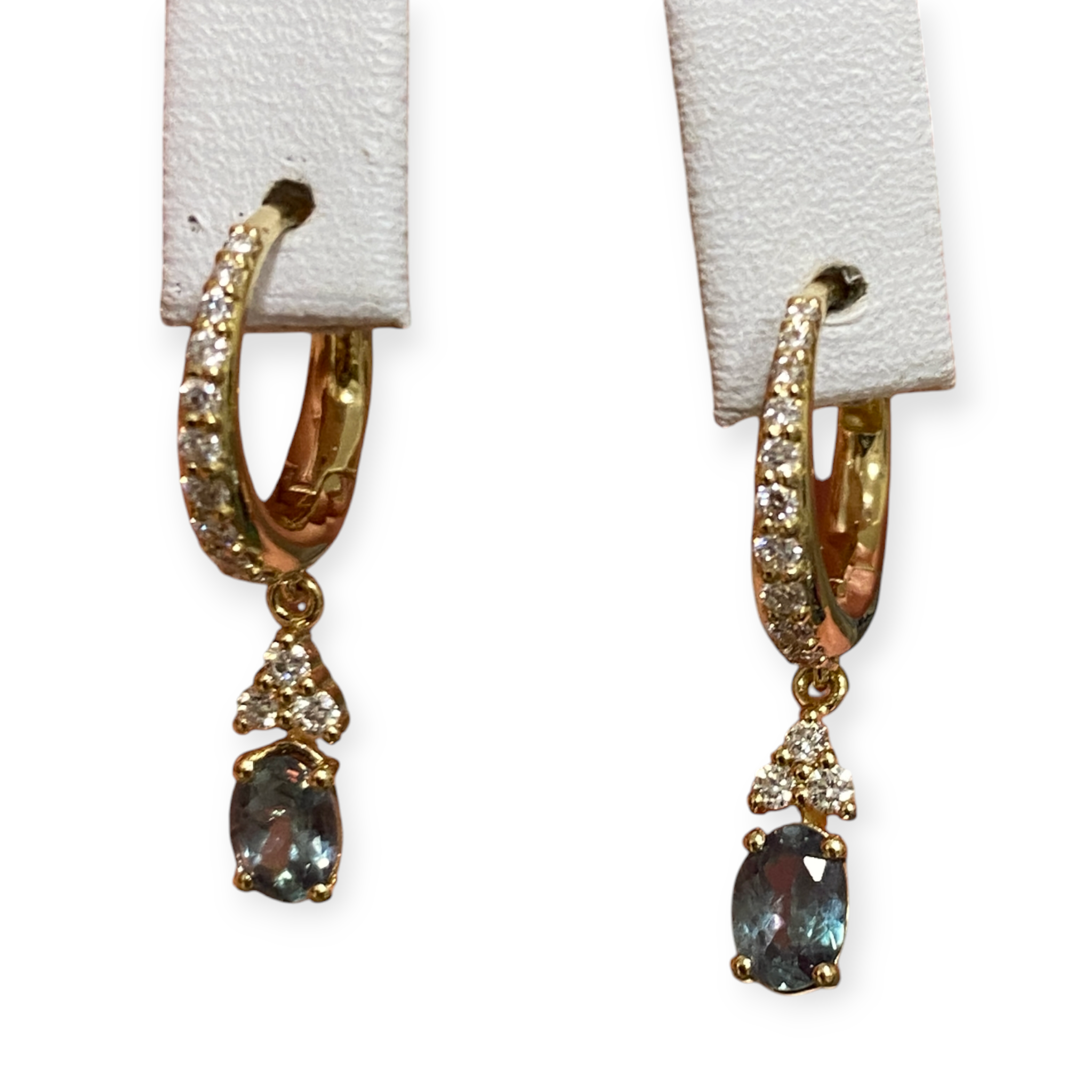 Aurora Natural Alexandrite Earrings