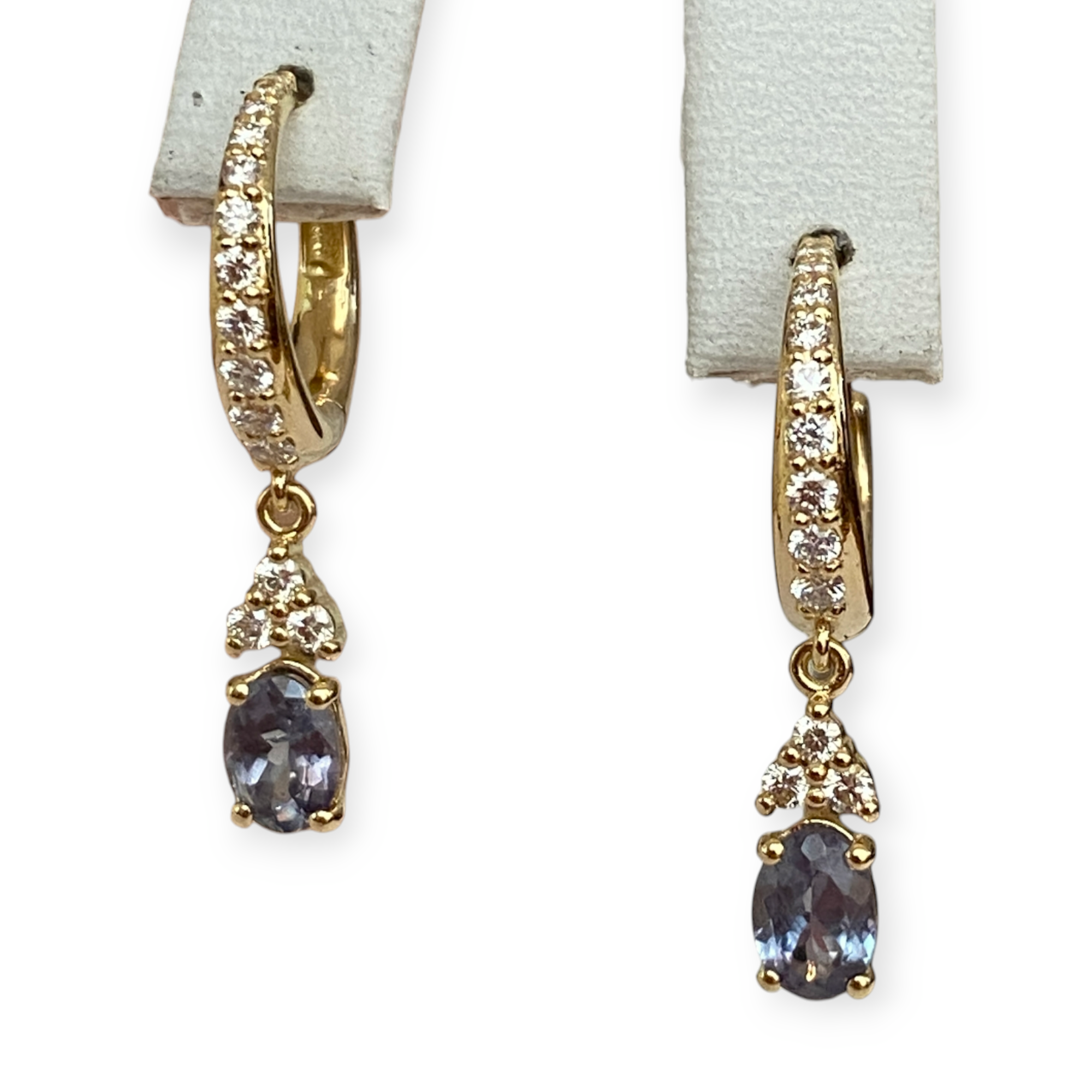 Aurora Natural Alexandrite Earrings