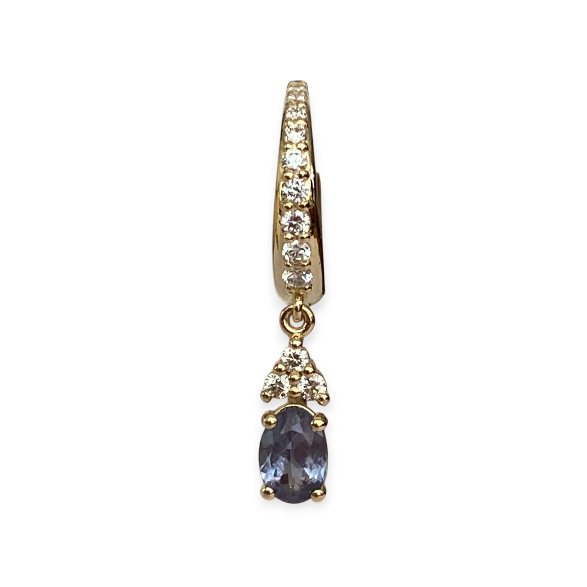 Aurora Natural Alexandrite Earrings