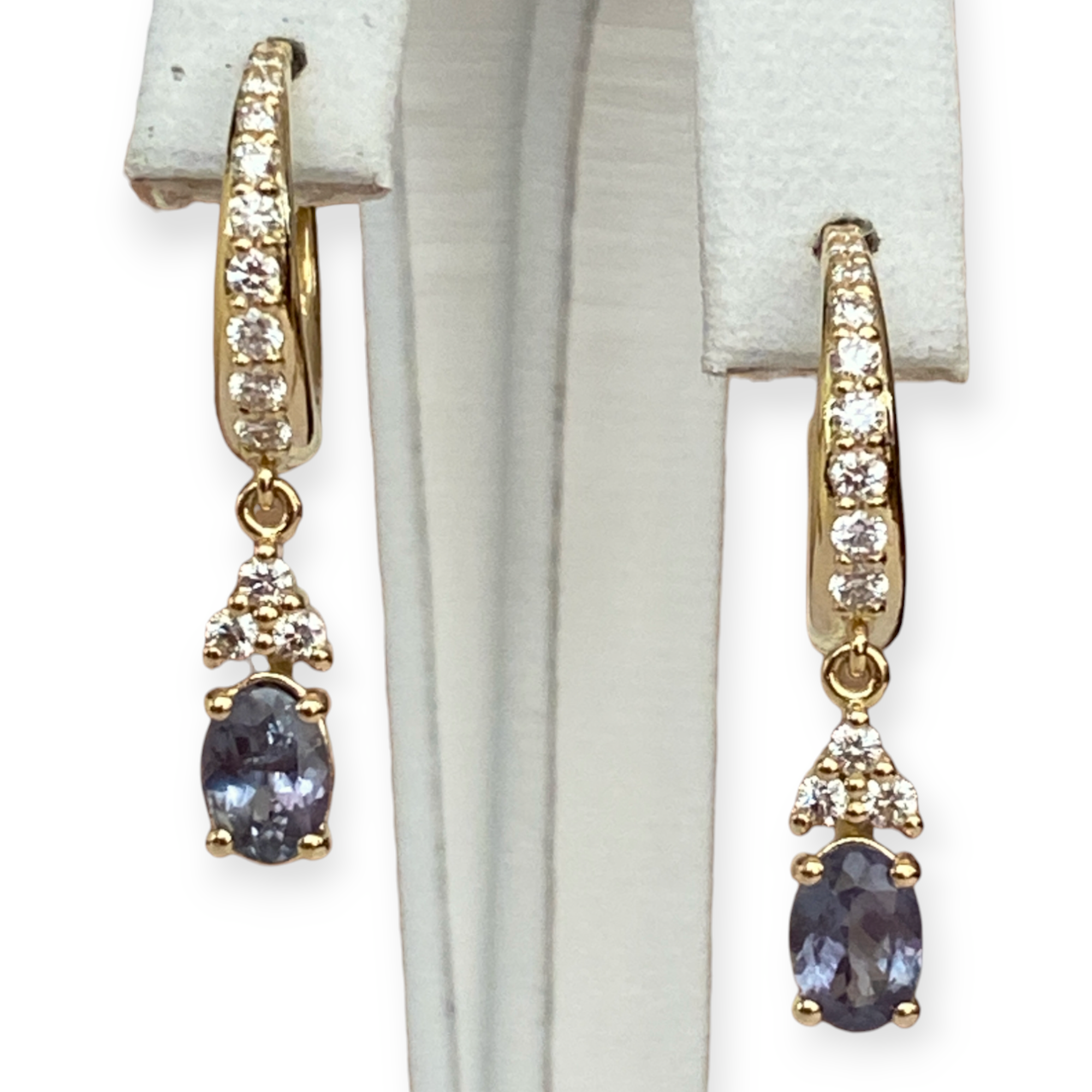 Aurora Natural Alexandrite Earrings