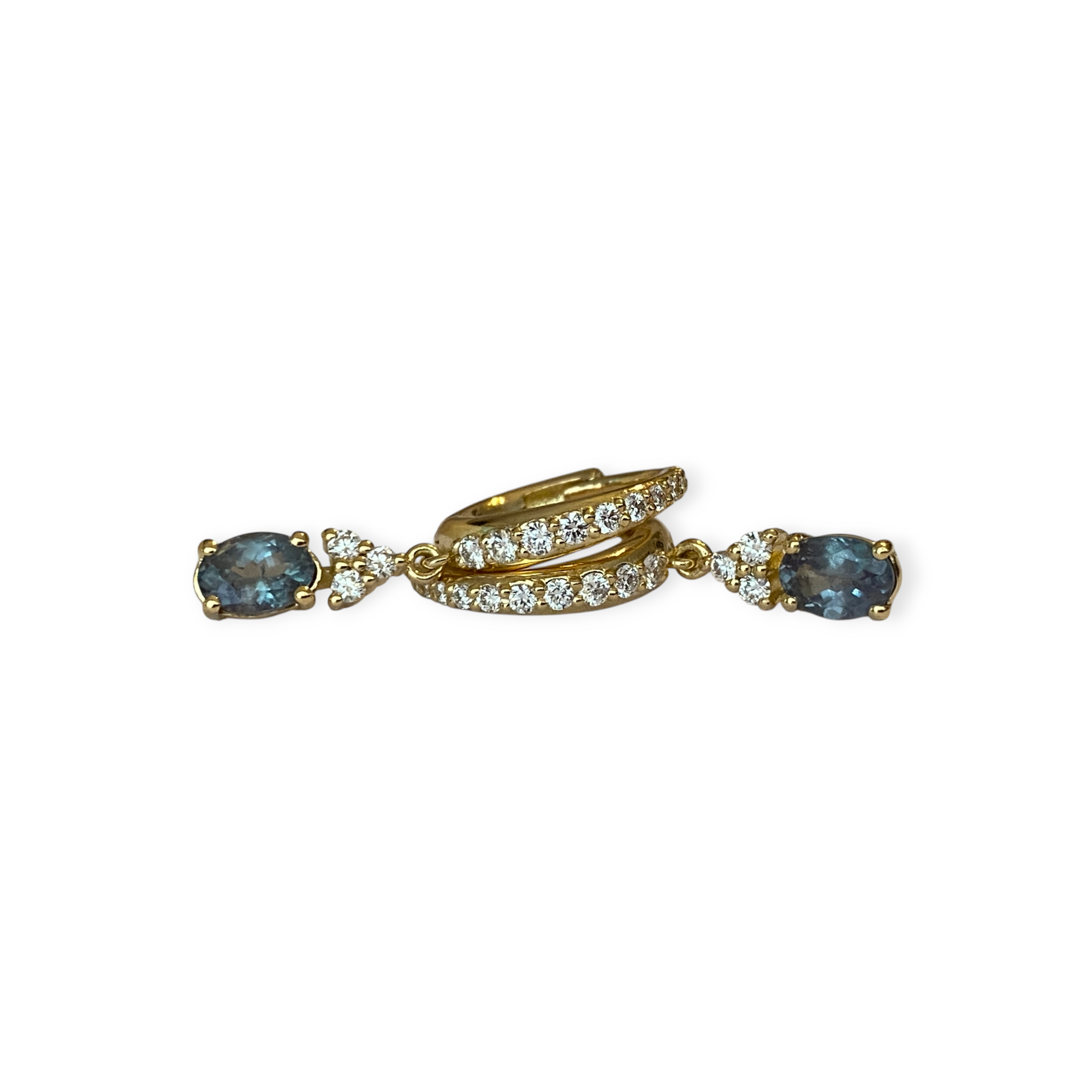 Aurora Natural Alexandrite Earrings