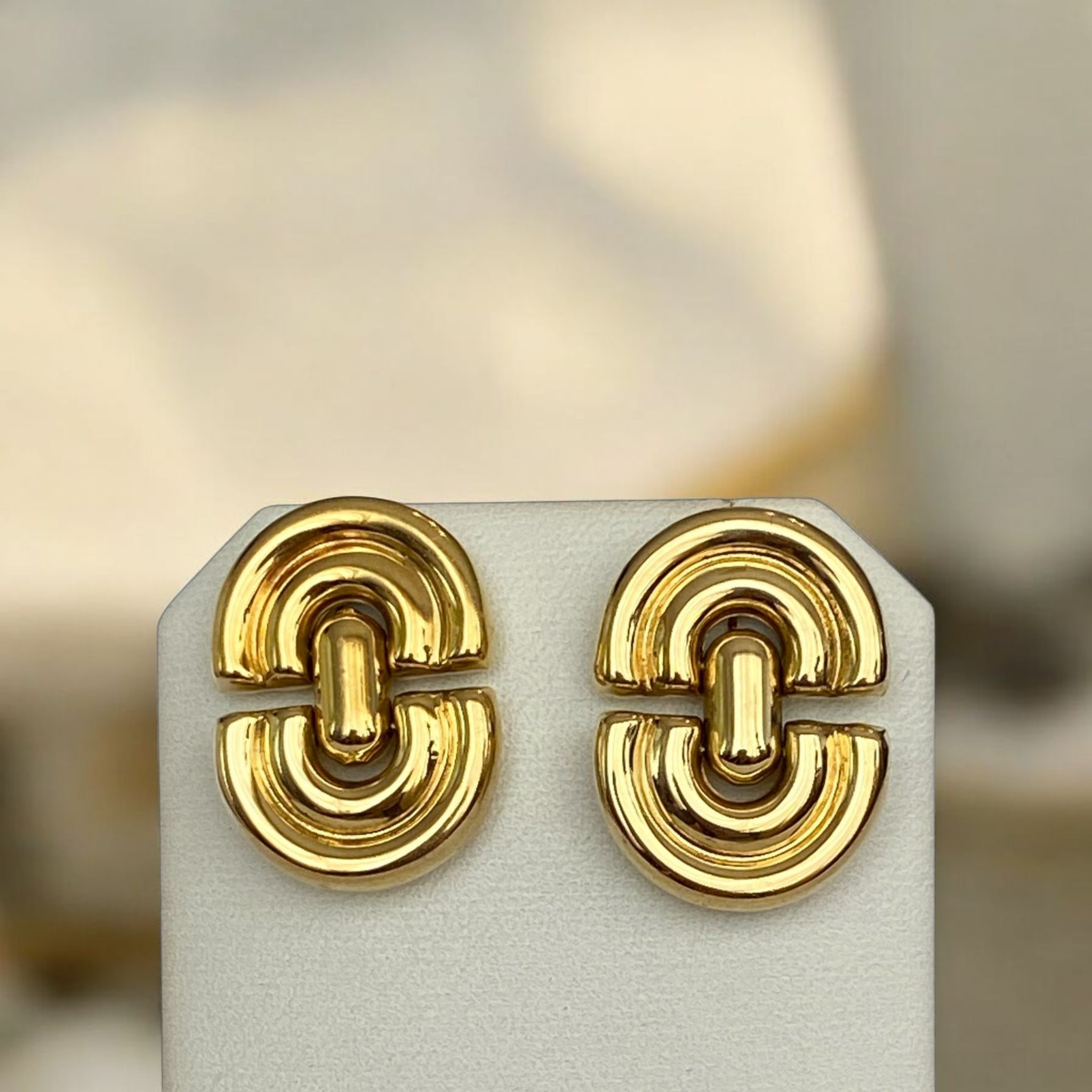 Chimento 18K yellow gold stud earrings