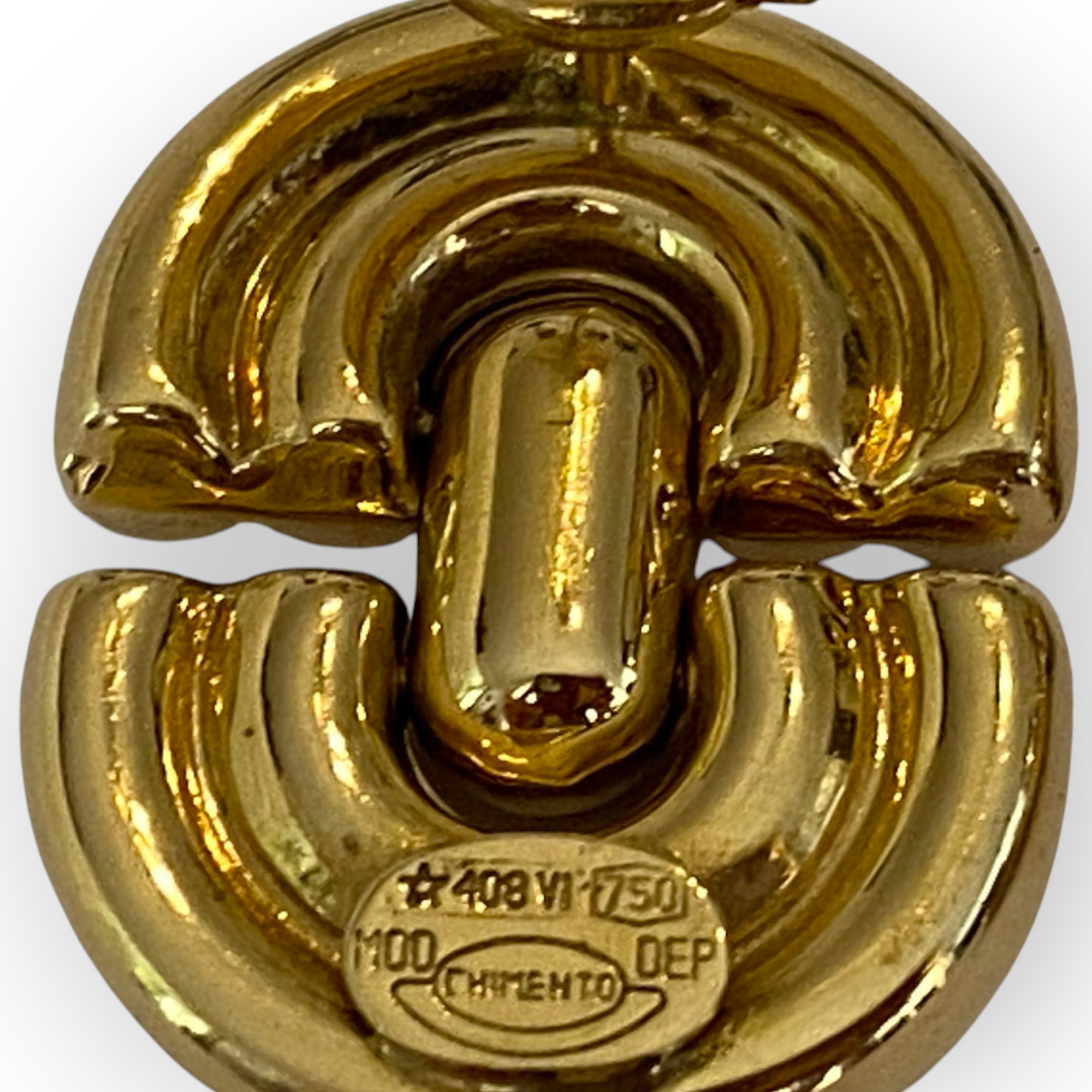 Chimento 18K yellow gold stud earrings