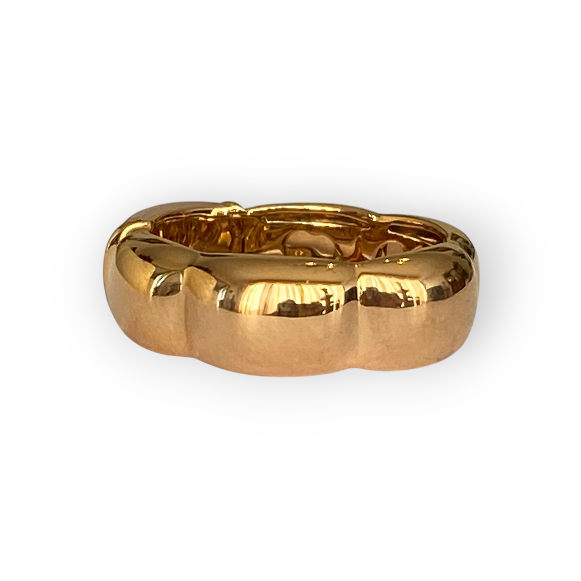 Al Coro La Piazza Chalcedony Ring in 18K Rose Gold