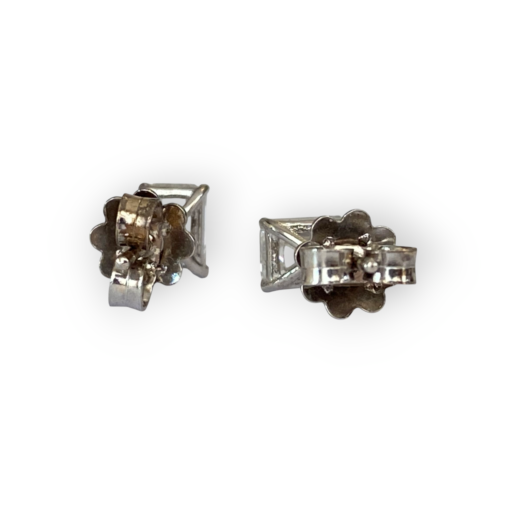Lab-Grown Diamond Solitaire Stud Earrings 1.55 Ct in 18K Gold