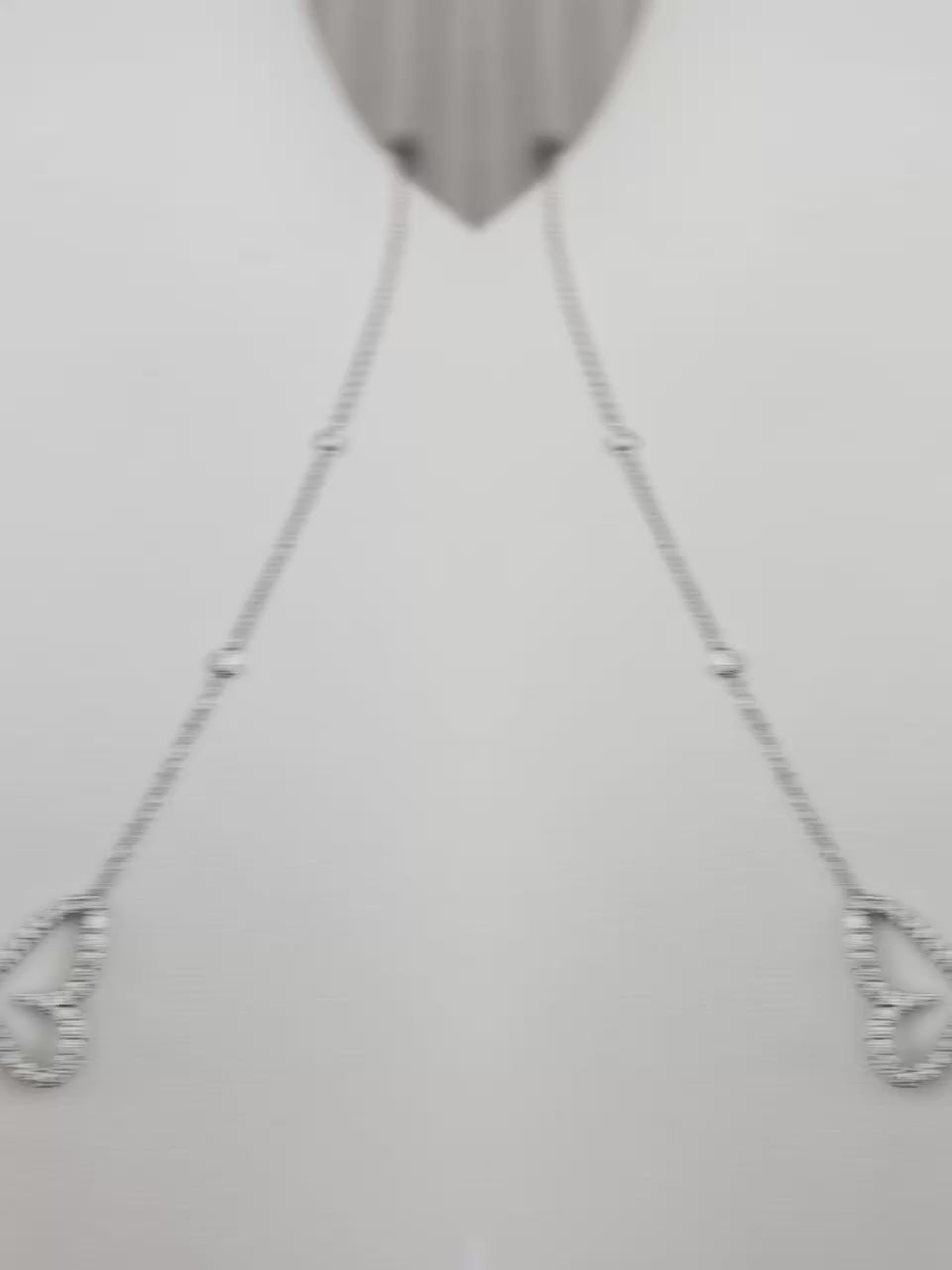 Messika Paris Butterfly 18 kt White gold and diamond necklace
