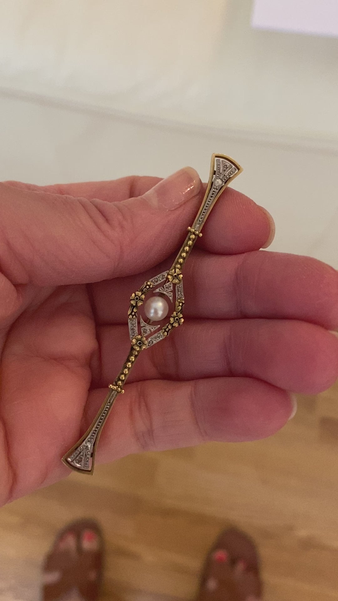 Antique French 18k Solid Gold 